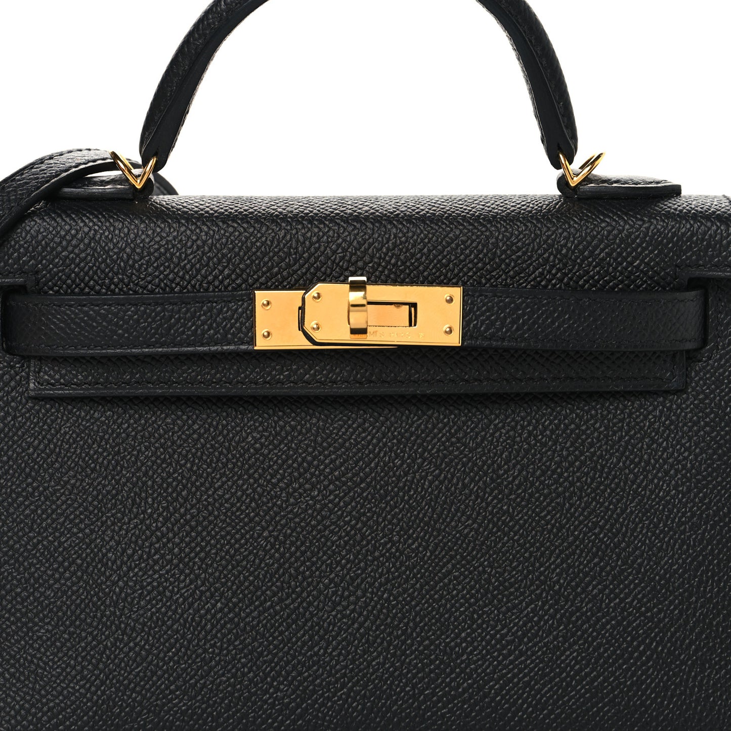 Epsom Mini Kelly Sellier 20 Black
