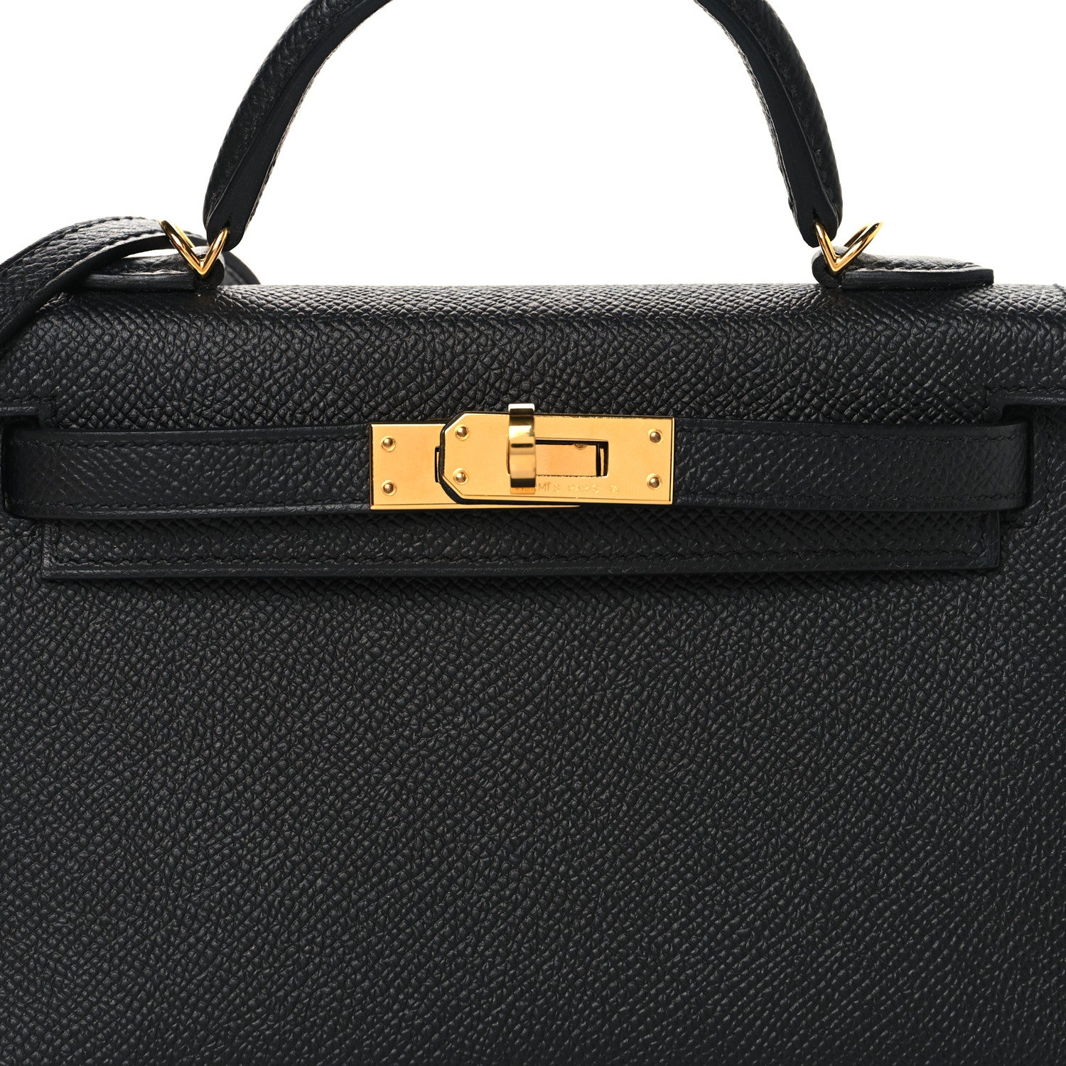 Hermes Epsom Mini Kelly Sellier 20 Black 8 of 11