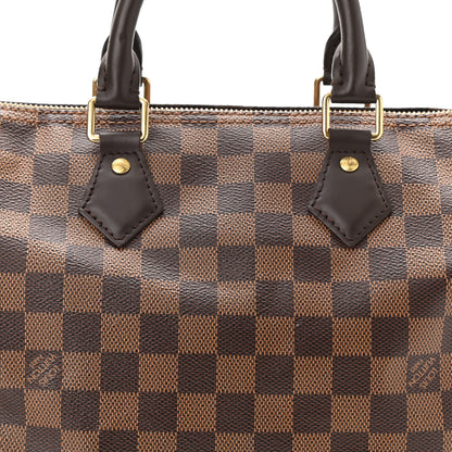 Louis Vuitton Damier Ebene Speedy 25 7 of 11