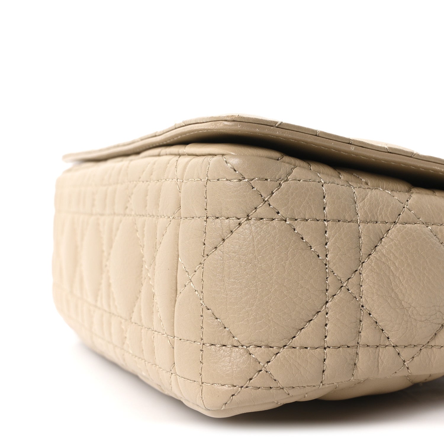 Christian Dior Calfskin Cannage Small Caro Bag Beige 10 of 10