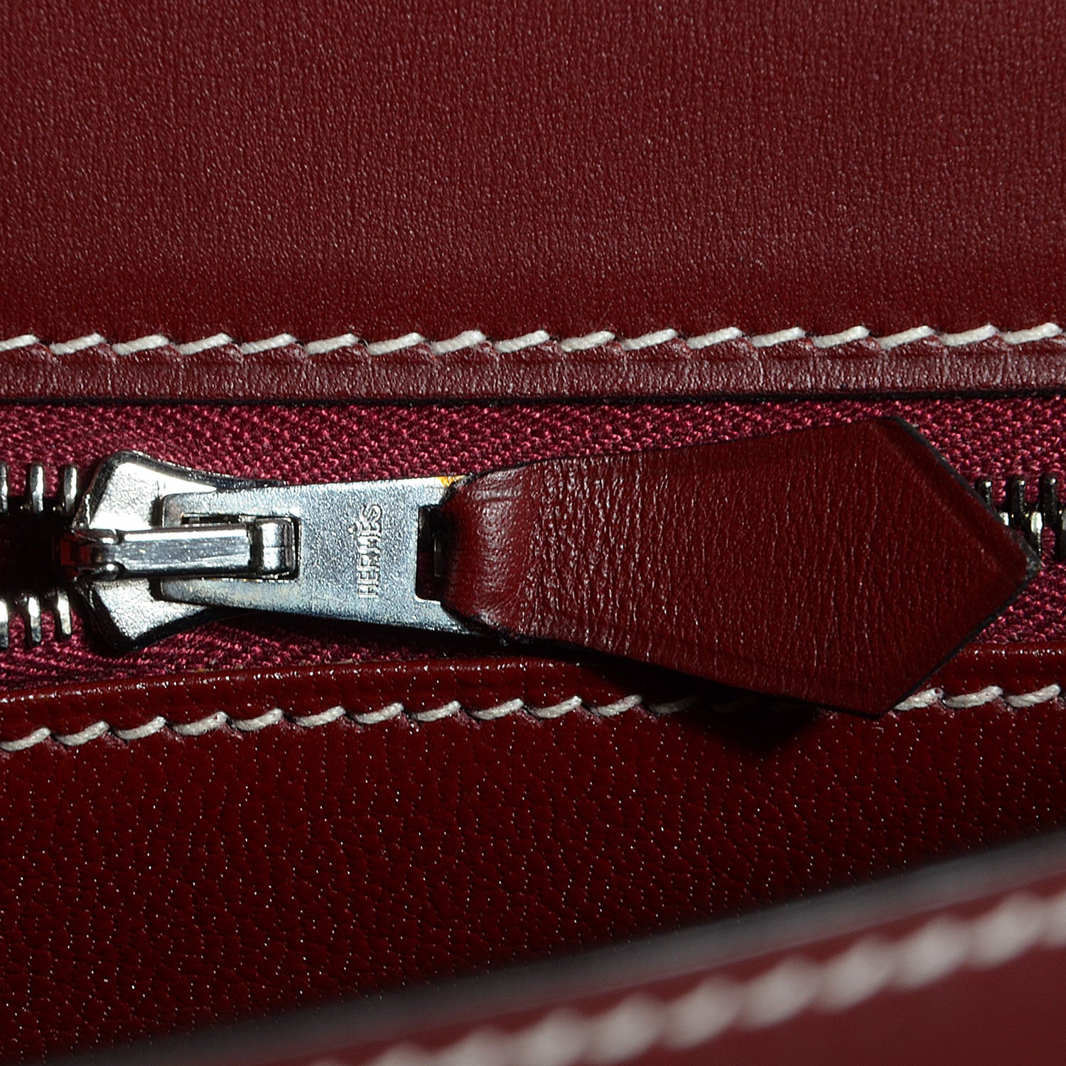 Hermes Chamonix Kelly Sellier 32 Rouge H 7 of 24