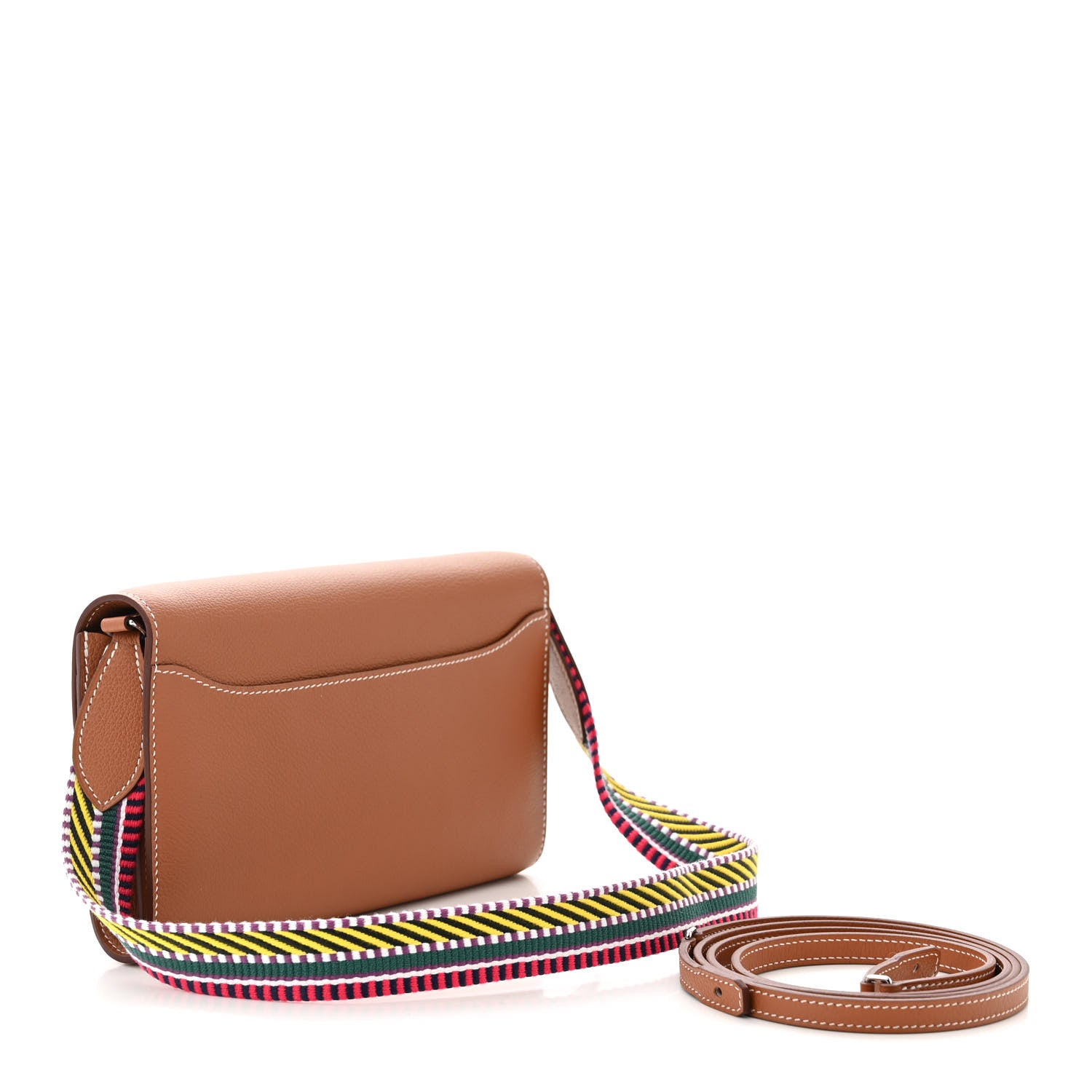 Hermes Evercolor Cavale Constance Long Wallet To Go Gold Multicolor 3 of 11