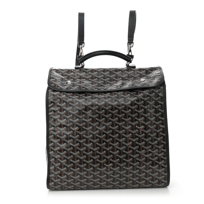 Goyard Goyardine Saint Leger Soft Briefcase Backpack Black 1 of 11