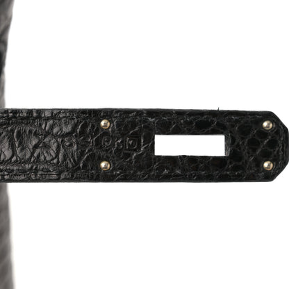 Hermes Matte Alligator Birkin 30 So Black 7 of 11