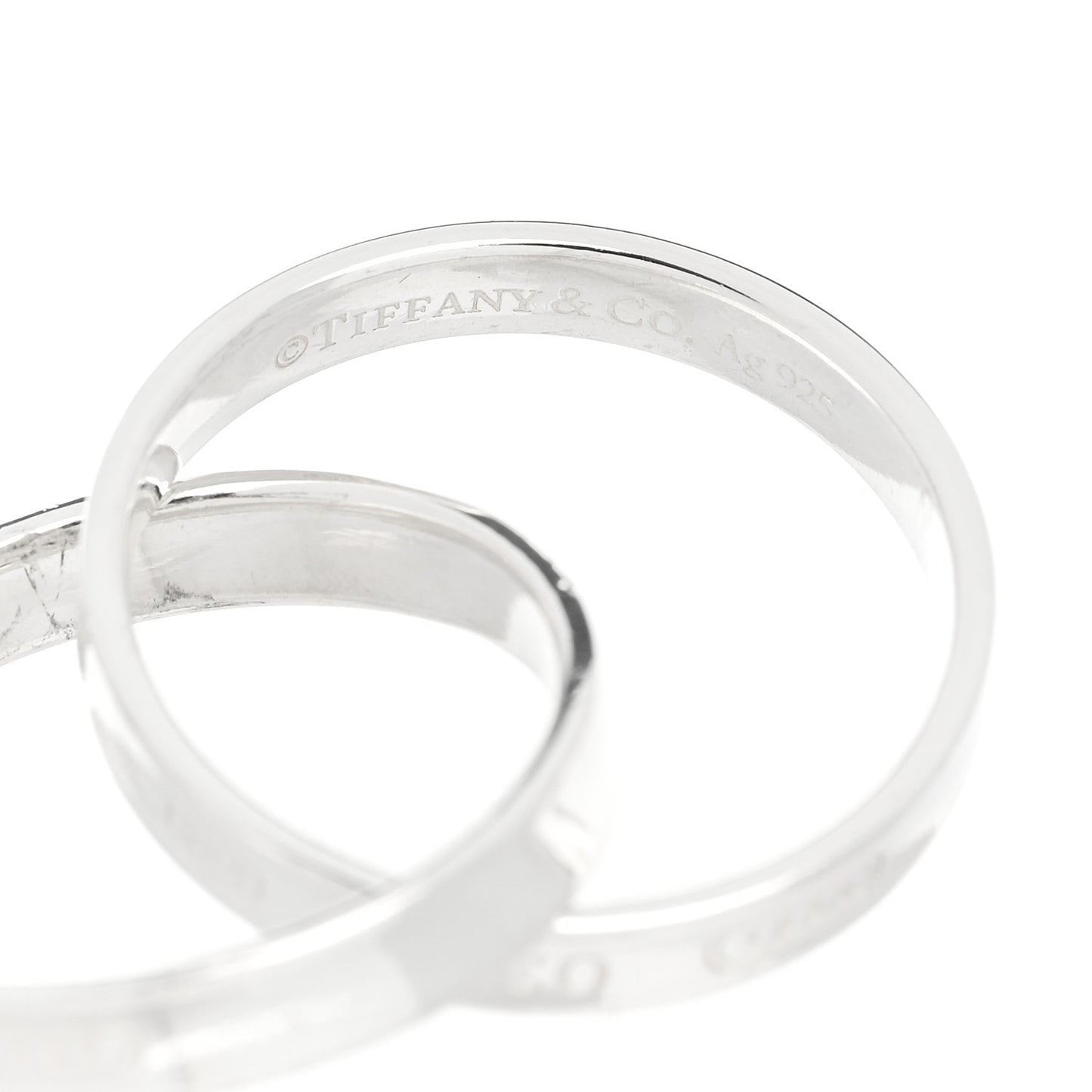 Sterling Silver 1837 Interlocking Circles Ring 56 7.5