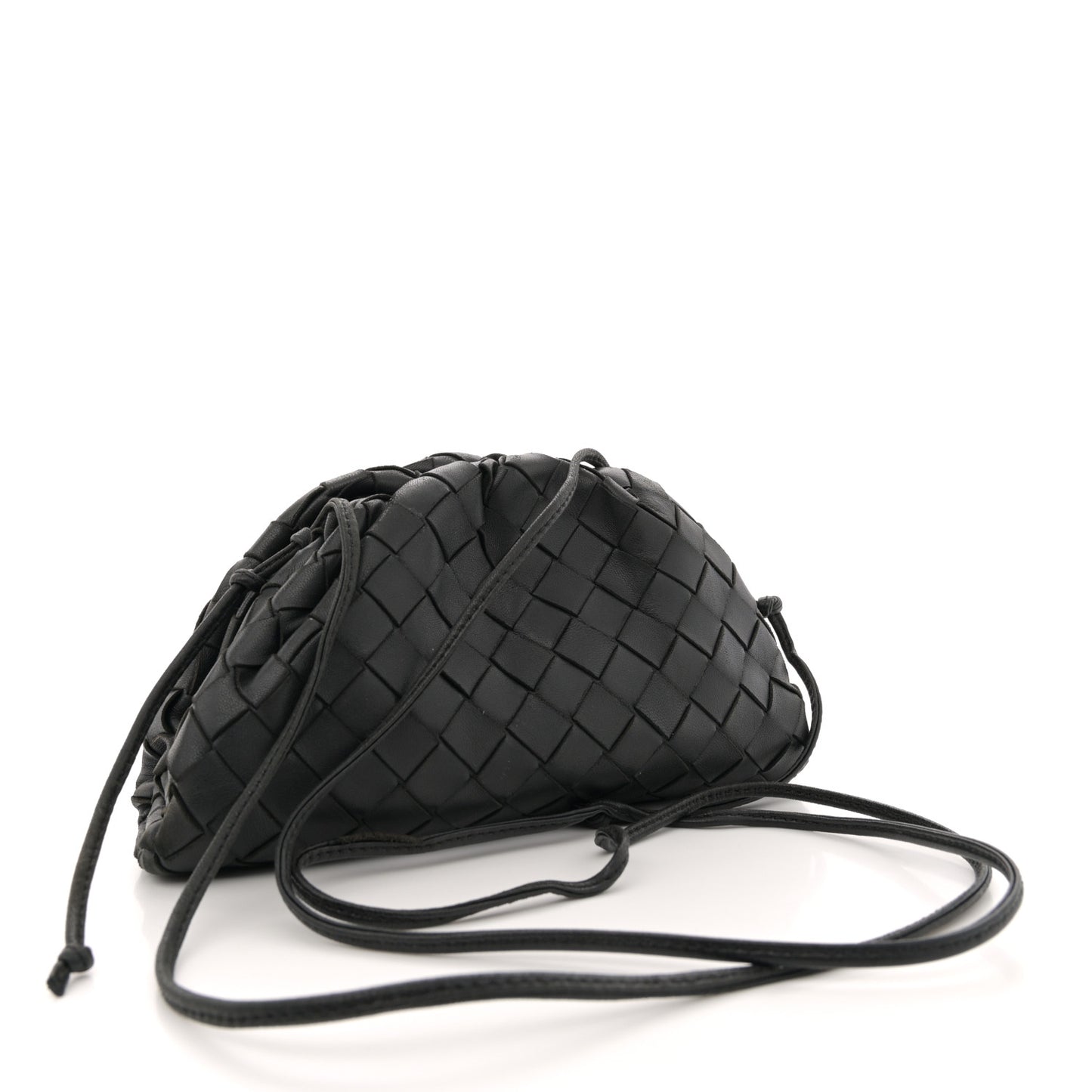 Nappa Intrecciato The Mini Pouch Black