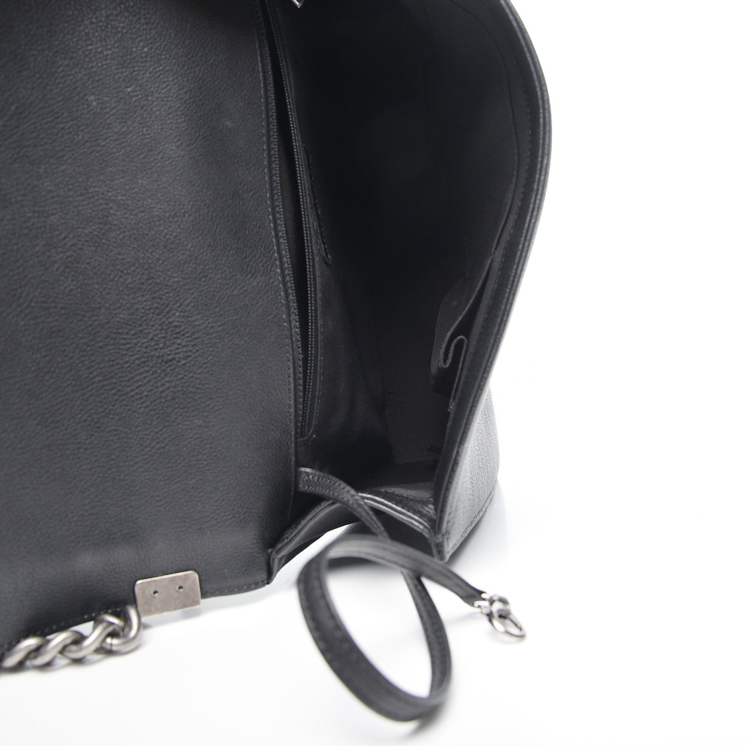 Chanel Caviar Quilted Large Boy Flap Black 4 of 9