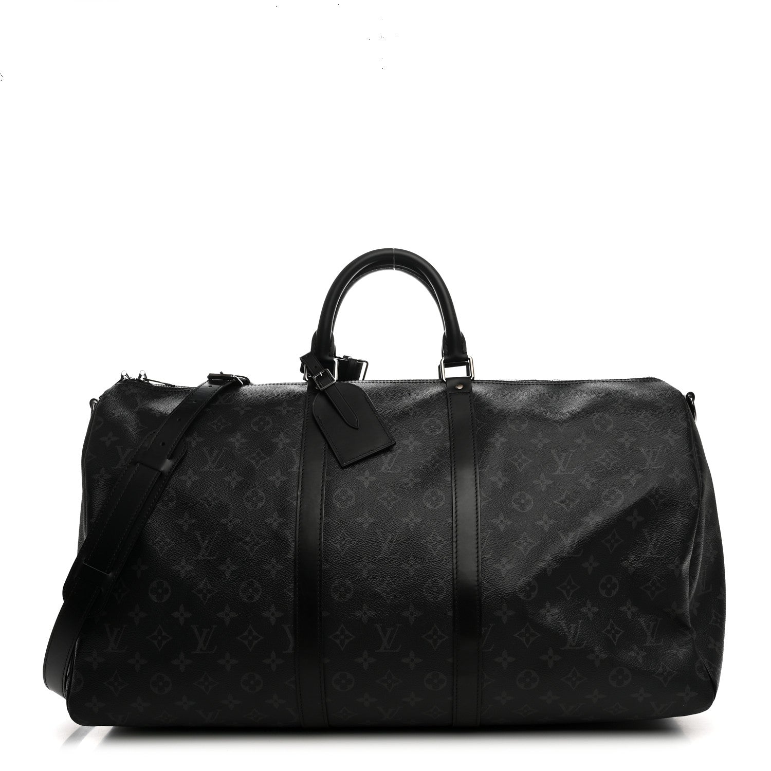 Louis Vuitton Monogram Eclipse Keepall Bandouliere 55 1 of 10