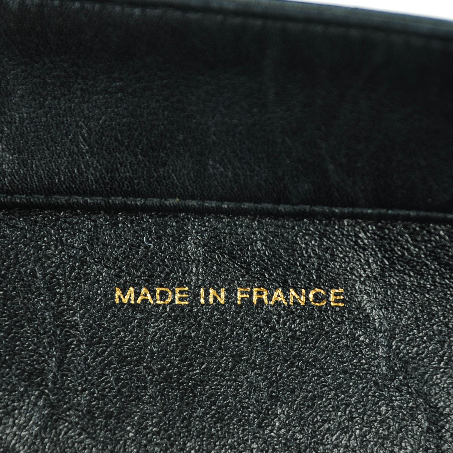 Lambskin Jumbo Shoulder Bag Black