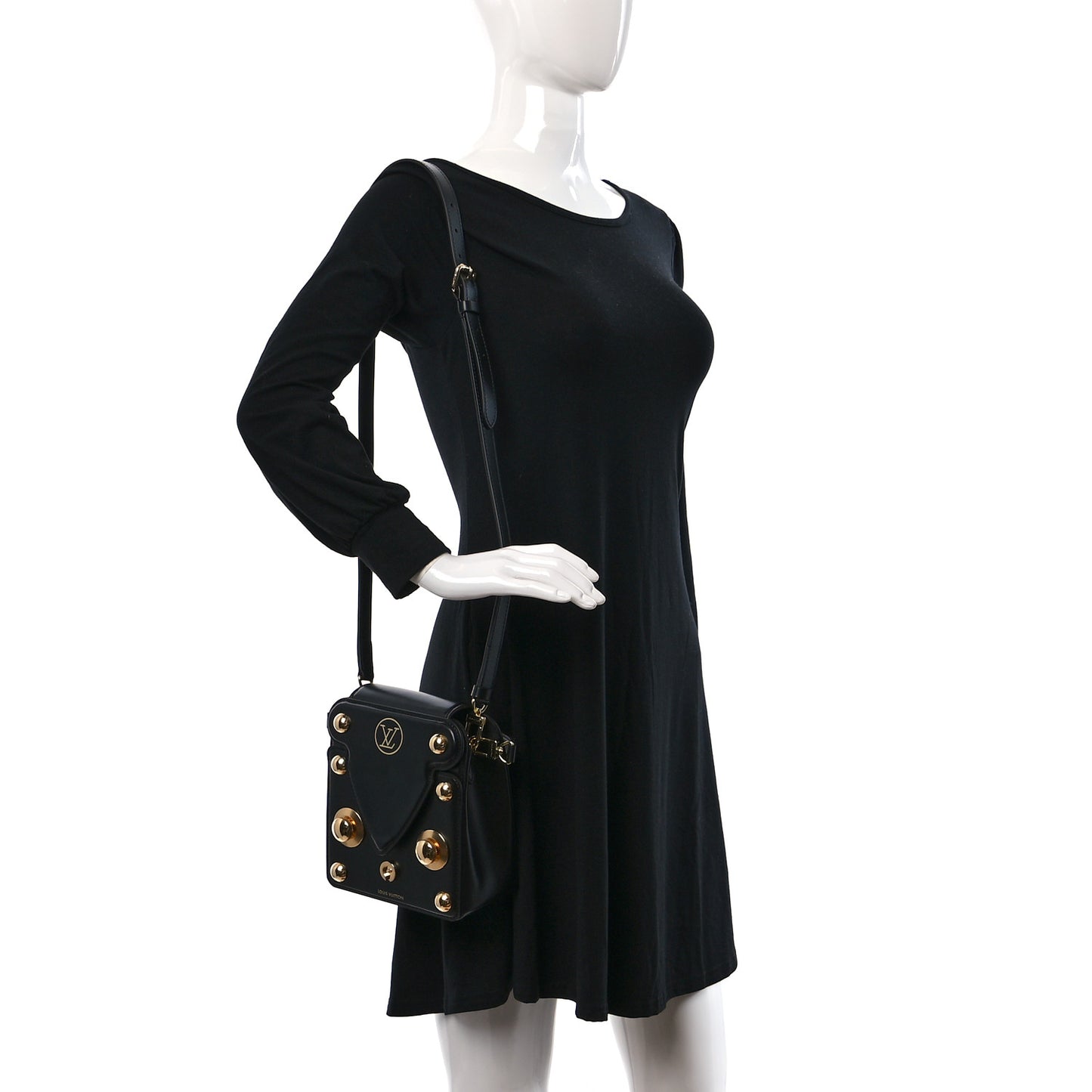 Calfskin S Lock XL Black