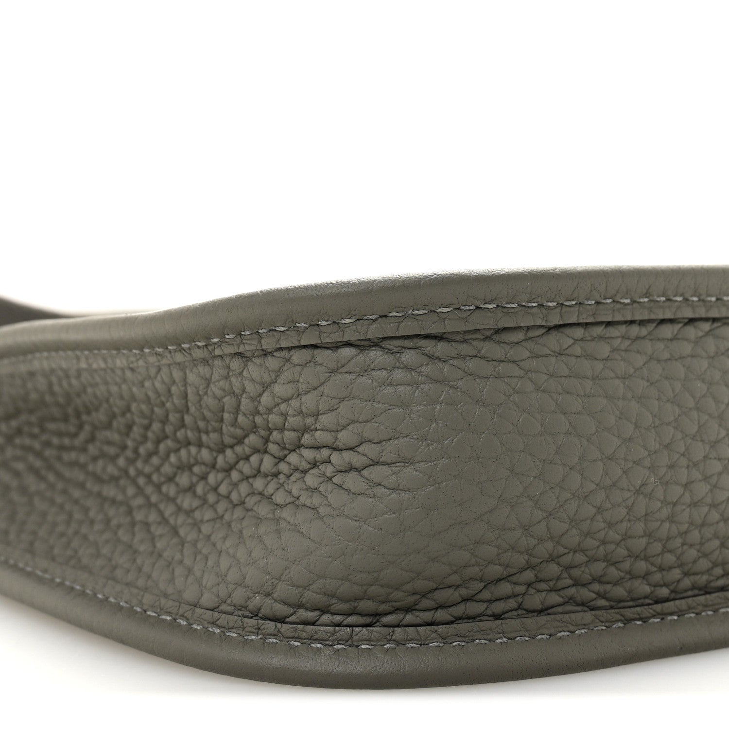 Hermes Taurillon Clemence Evelyne TPM Gris Meyer 8 of 10