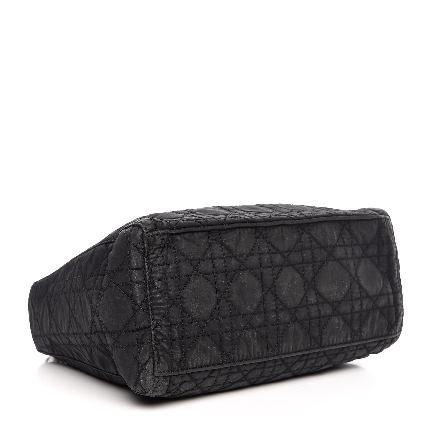 Christian Dior Nylon Cannage Medium Lady Dior Black 5 of 11