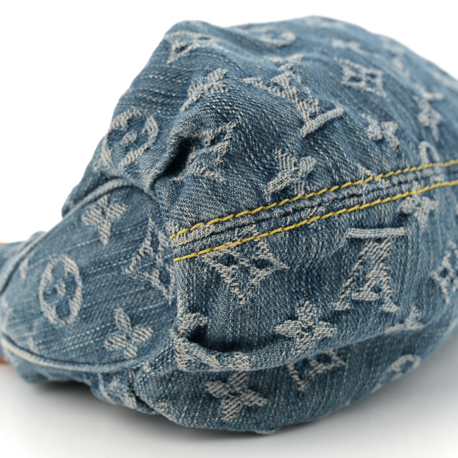 Louis Vuitton Monogram Denim Pleaty Blue 8 of 11