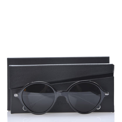 Christian Dior Acetate Umbrage Round Sunglasses Tortoise Black 8 of 8