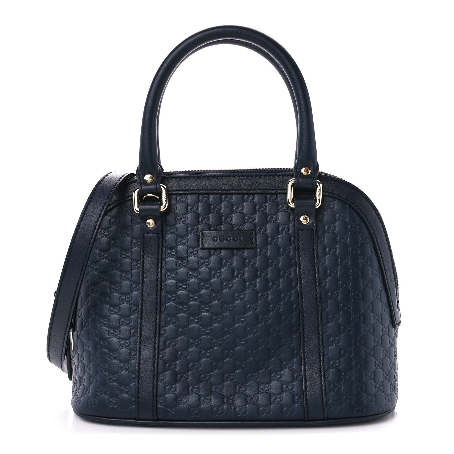 Gucci Soft Microguccissima Mini Dome Bag Blue 1 of 12
