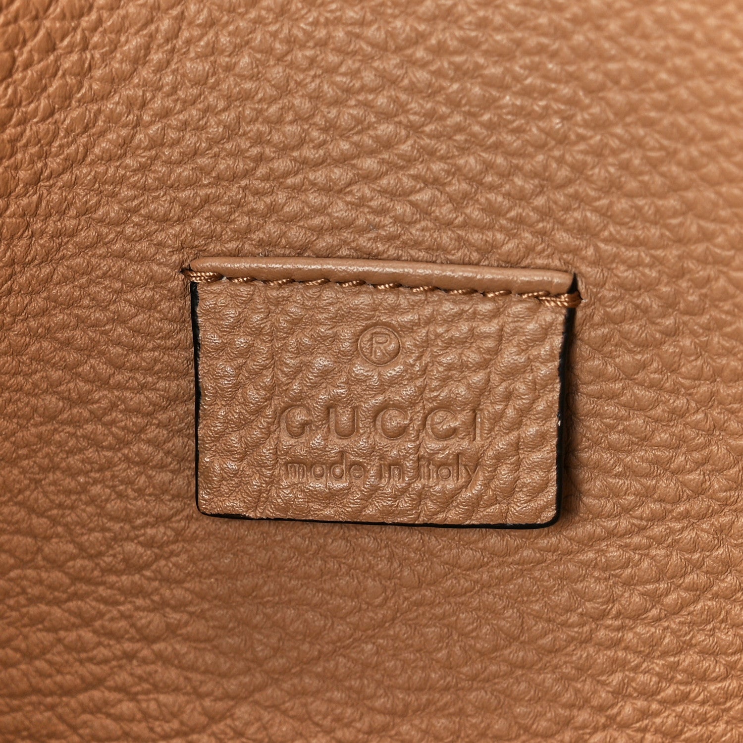 Gucci Grand Prix Calfskin Small Jackie Shoulder Bag Classic Camel 6 of 12