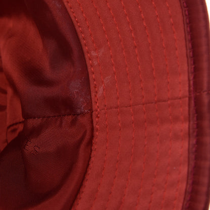 Hermes Polyester Nylon Marais Hat 58 Rouge 8 of 9