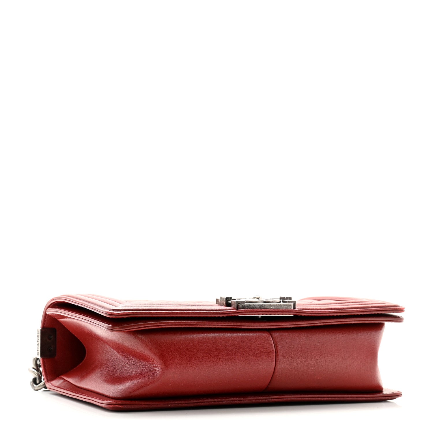 Chanel Lambskin Quilted Medium Boy Flap Red 4 of 13