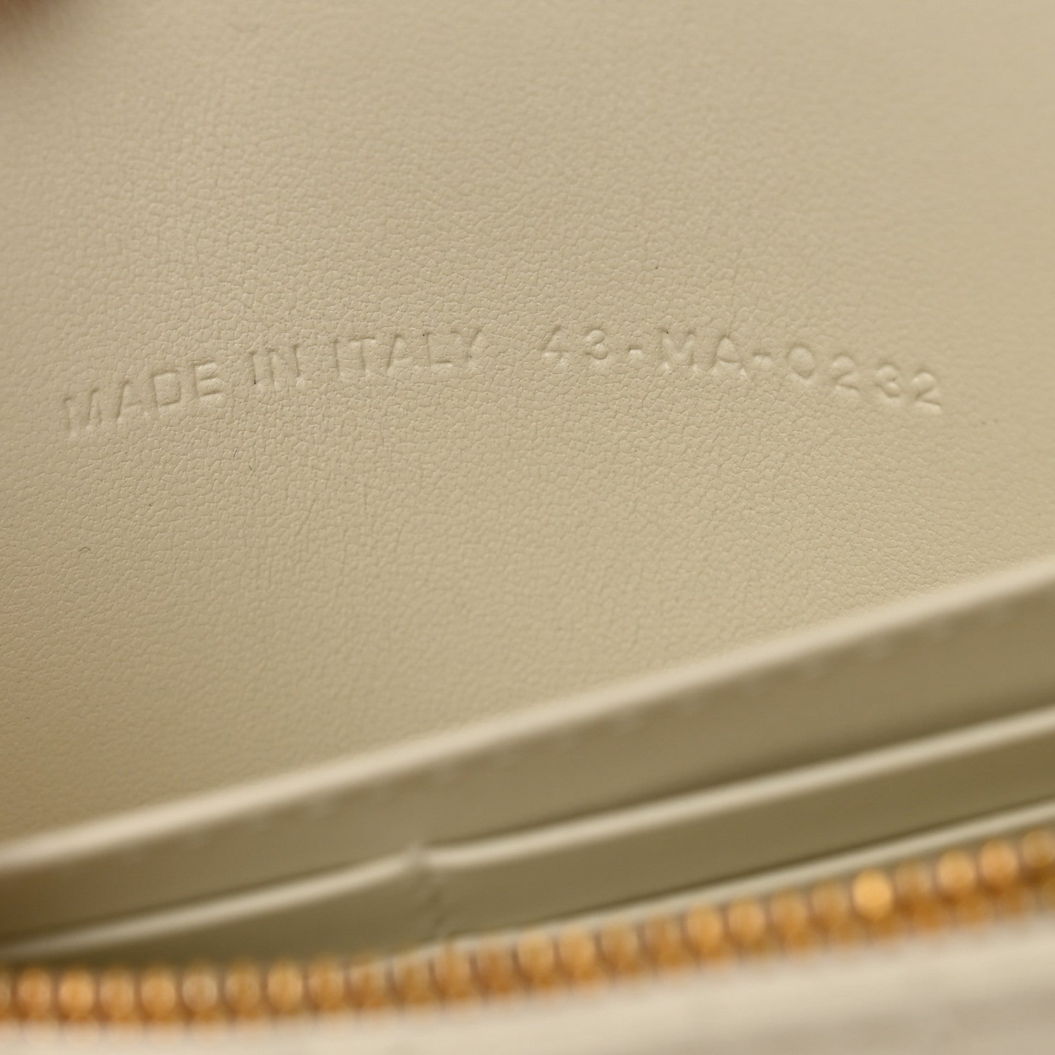 Christian Dior Supple Calfskin Caro Pouch with Chain Latte 7 of 12