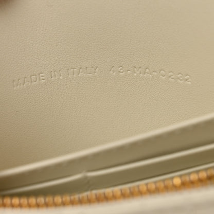 Christian Dior Supple Calfskin Caro Pouch with Chain Latte 7 of 12