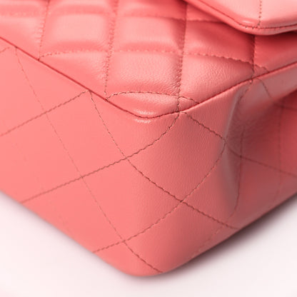 Chanel Lambskin Quilted Mini Rectangular Flap Pink 10 of 11