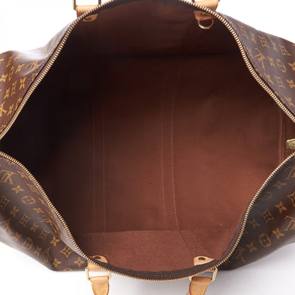 Louis Vuitton Monogram Keepall Bandouliere 55 8 of 9