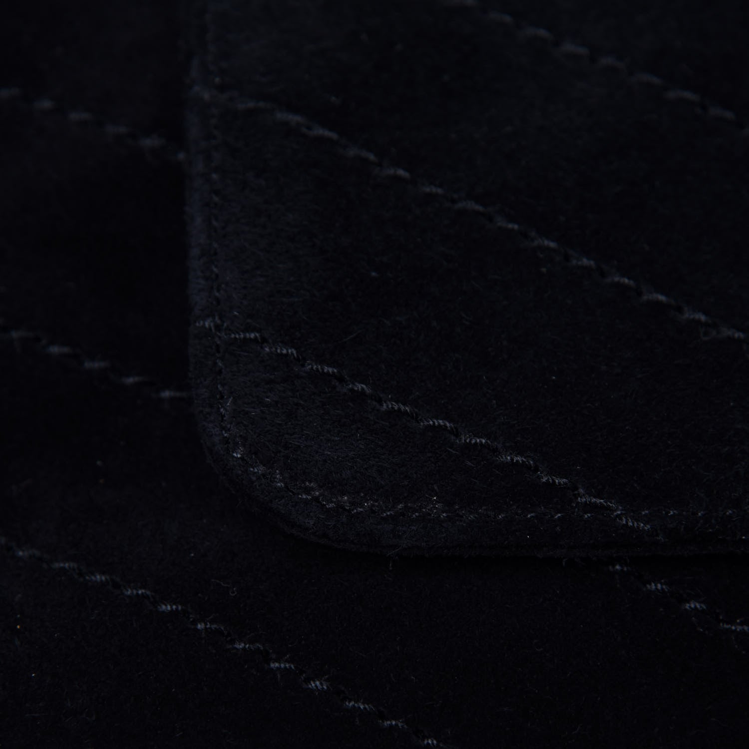 Saint Laurent Suede Chevron Monogram Small Nolita Black 13 of 13