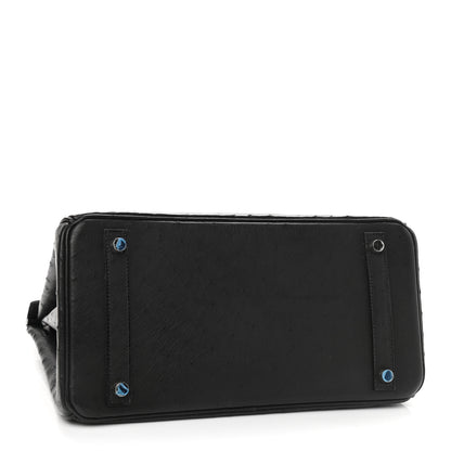 Hermes Ostrich Birkin 30 Black 5 of 41