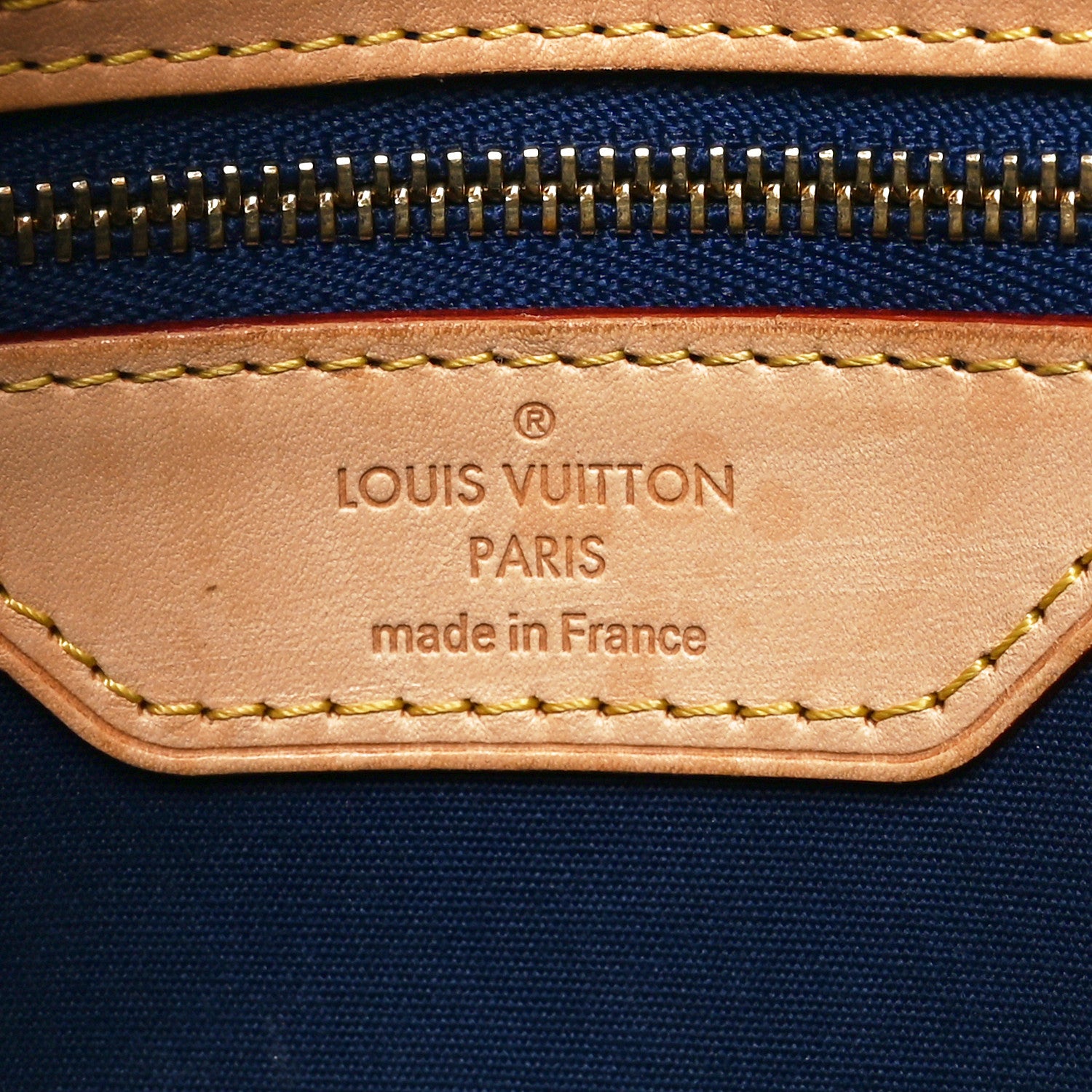 Louis Vuitton Vernis Brea MM Grand Blue 6 of 10