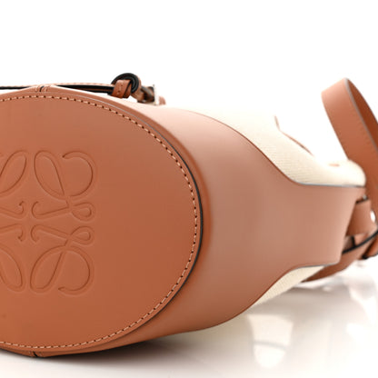 Loewe Canvas Calfskin Balloon Bucket Bag Ecru Tan 10 of 10