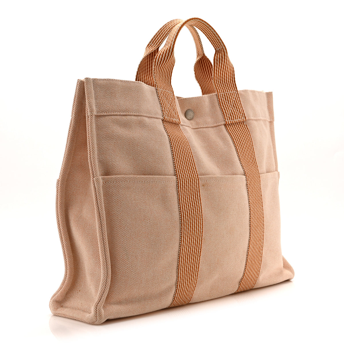 Canvas Herline MM Tote Orange