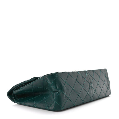 Chanel Aged Calfskin Quilted 2.55 Reissue 226 Flap Green 4 of 11