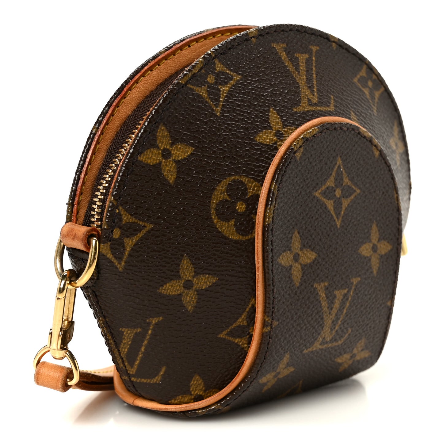 Monogram Mini Ellipse Wristlet Clutch