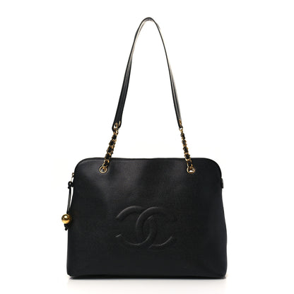 Chanel Caviar CC Timeless Tote Black 1 of 8