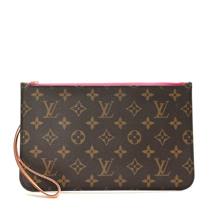 Louis Vuitton Monogram Neverfull MM GM Pochette Pivoine 1 of 6