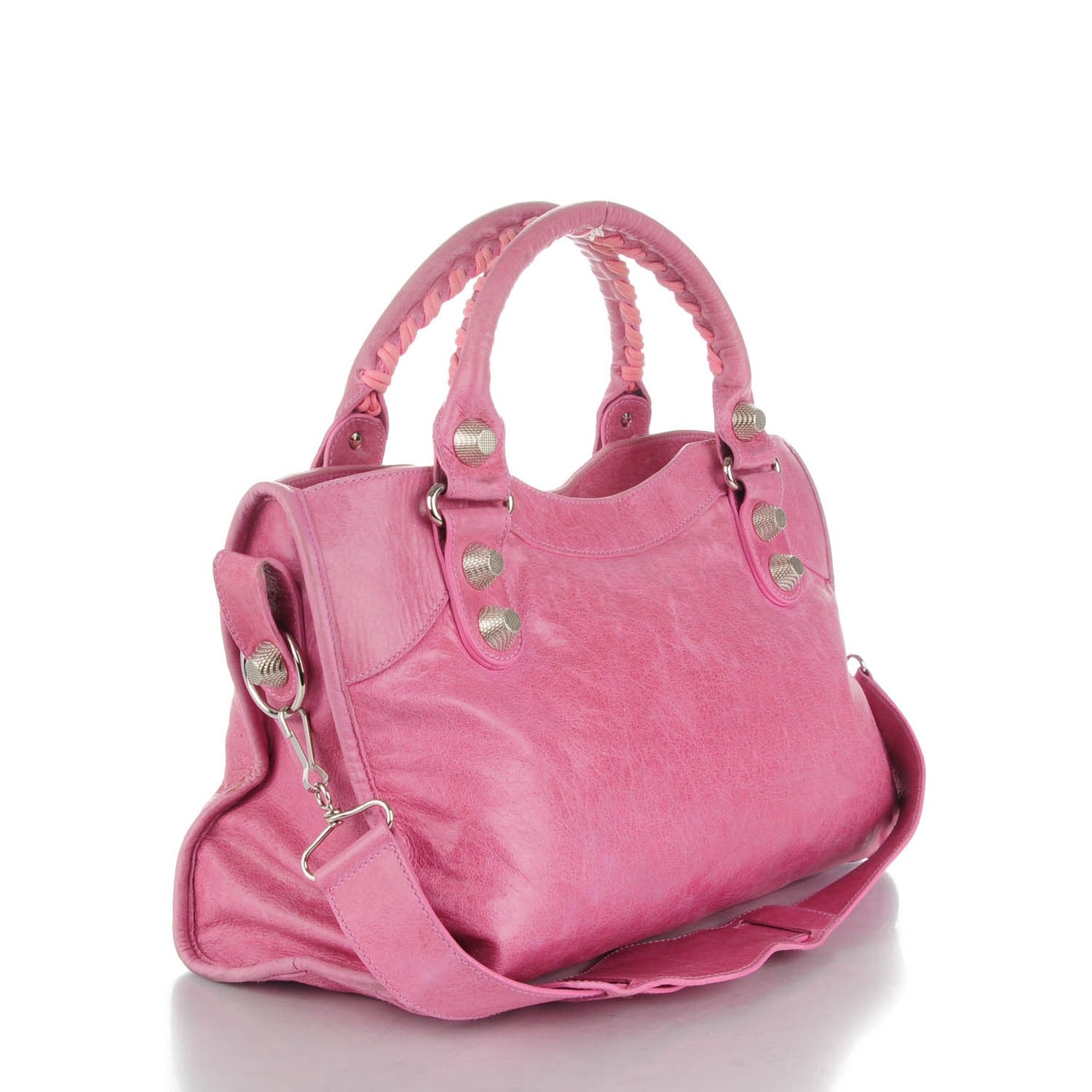 Balenciaga Agneau Giant 21 Silver Hardware City bubblegum 3 of 9