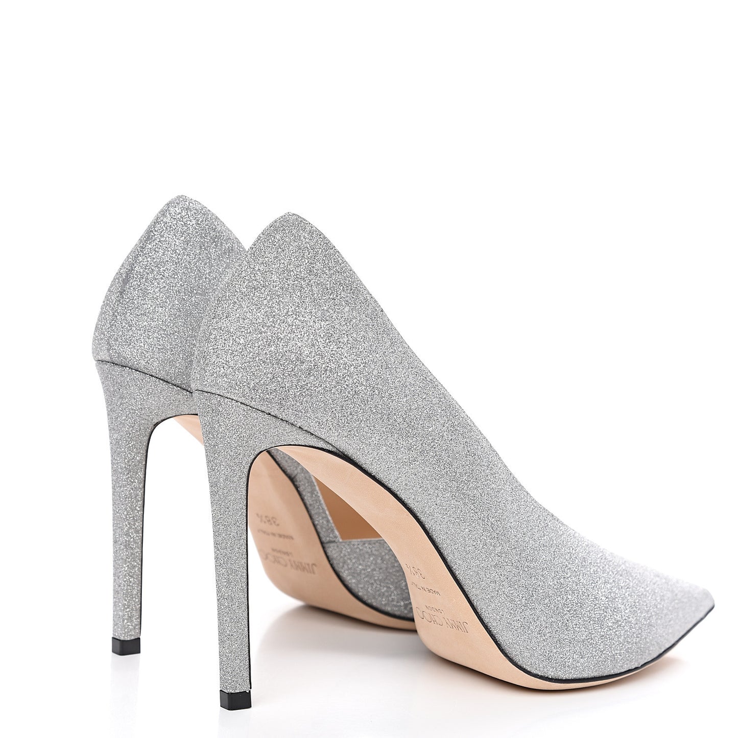 Glitter Sophia 100 Pumps 38.5 Silver