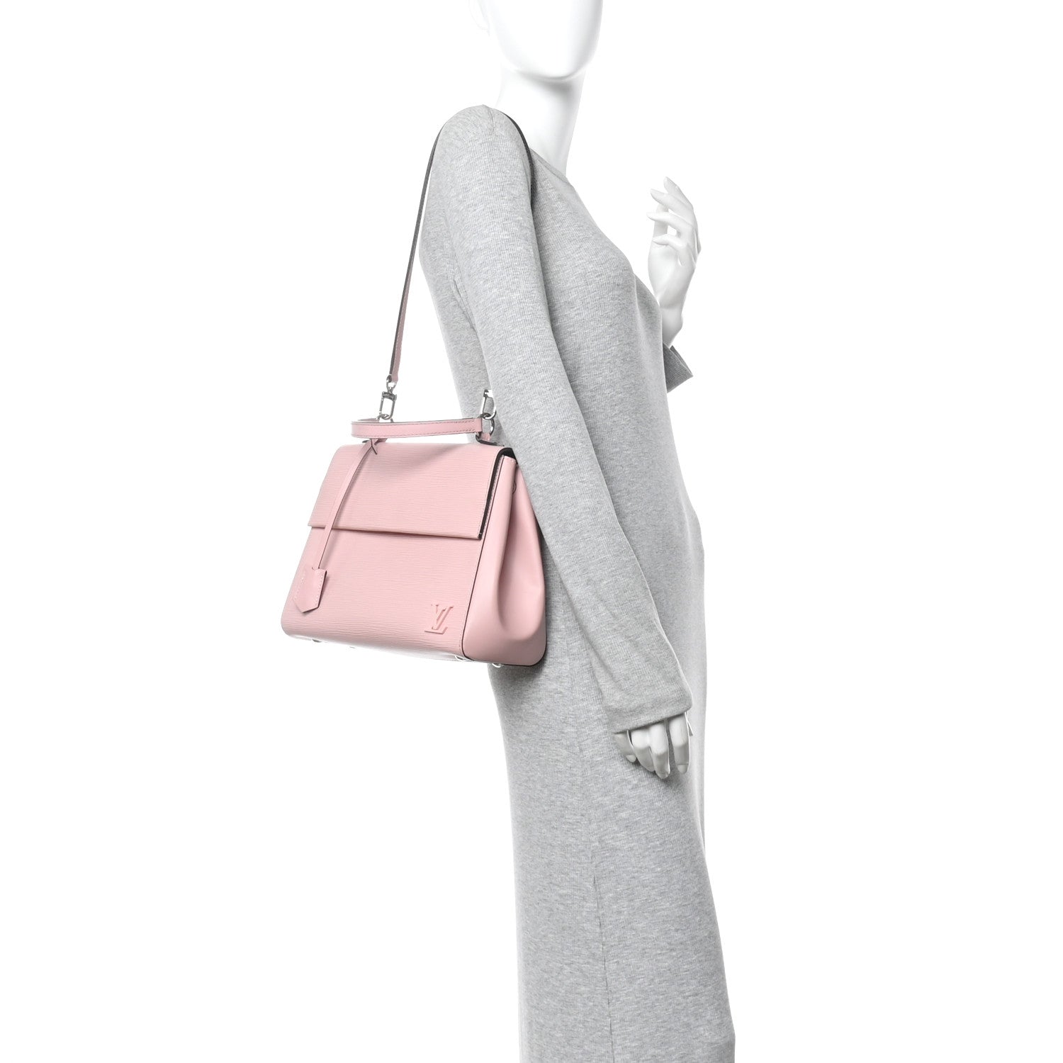 Louis Vuitton Epi Cluny MM Rose Ballerine 2 of 10