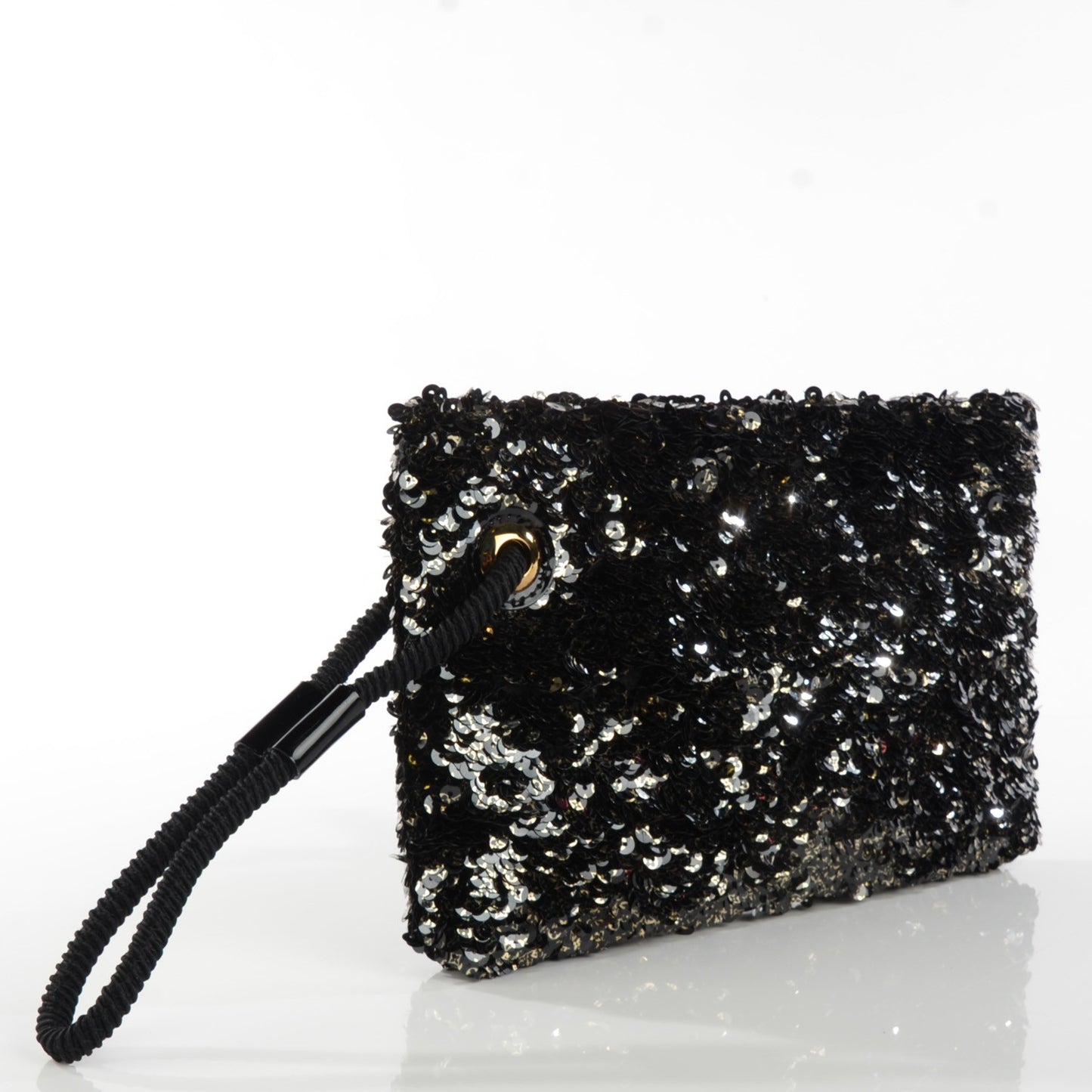 Sequin Pochette Rococo Black