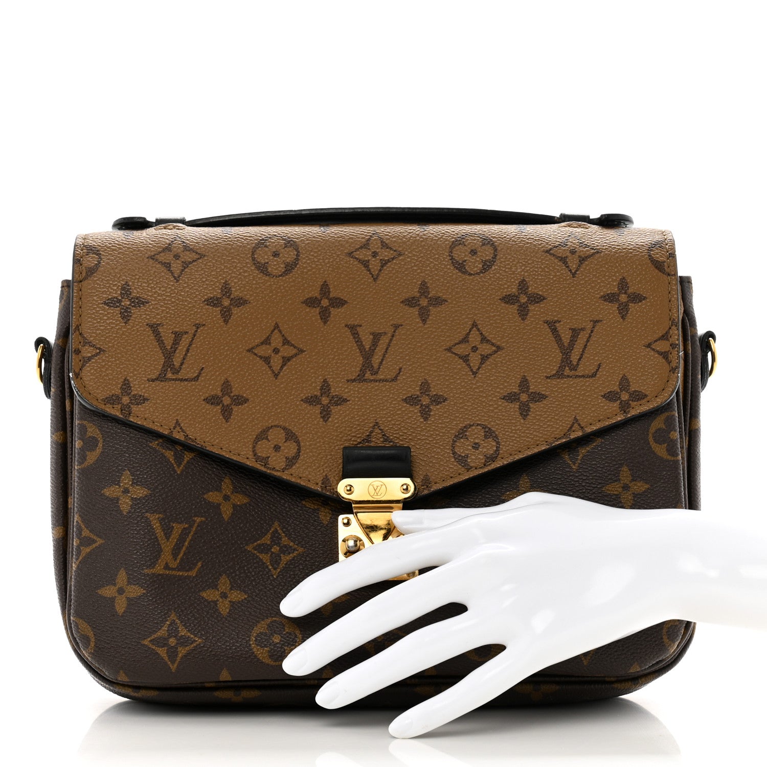 Louis Vuitton Reverse Monogram Pochette Metis 2 of 15
