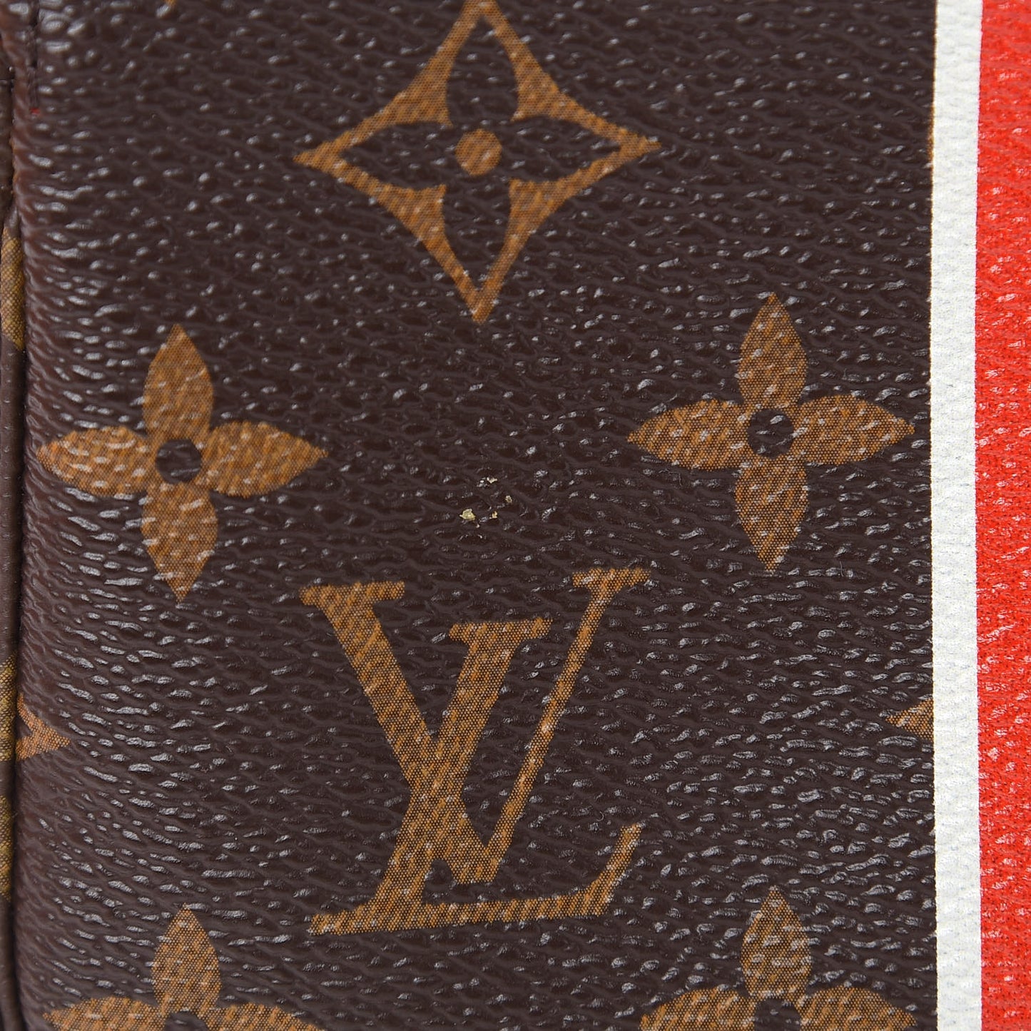 Monogram My LV Heritage Mini Pochette Accessories White Rouge
