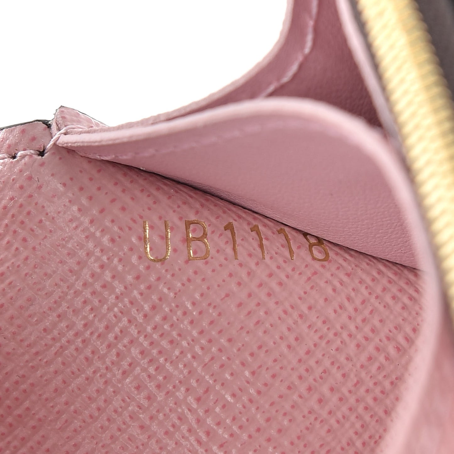Monogram Rosalie Coin Purse Rose Ballerine