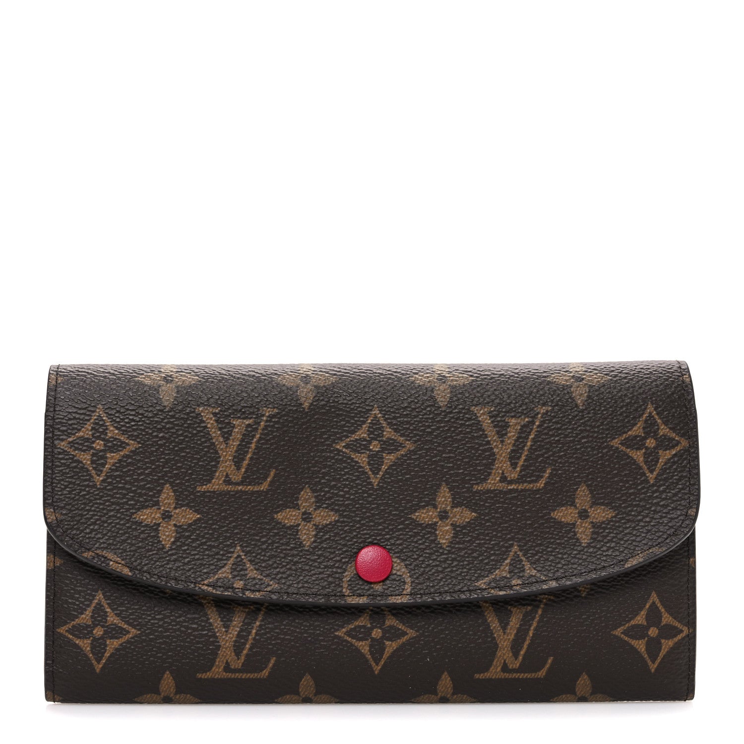 Louis Vuitton Monogram Emilie Wallet Fuchsia 1 of 6