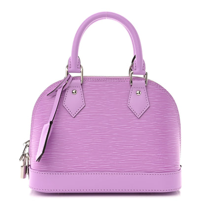 Louis Vuitton Epi Jacquard Alma BB Lilac 1 of 9