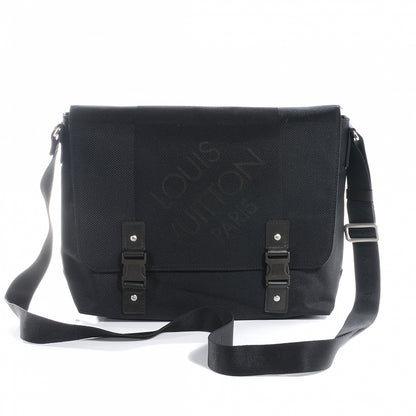 Louis Vuitton Damier Geant Loup Messenger Bag Black 1 of 8