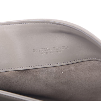 Bottega Veneta Nappa Intrecciato Small Olimpia Shoulder Bag Steel 6 of 9