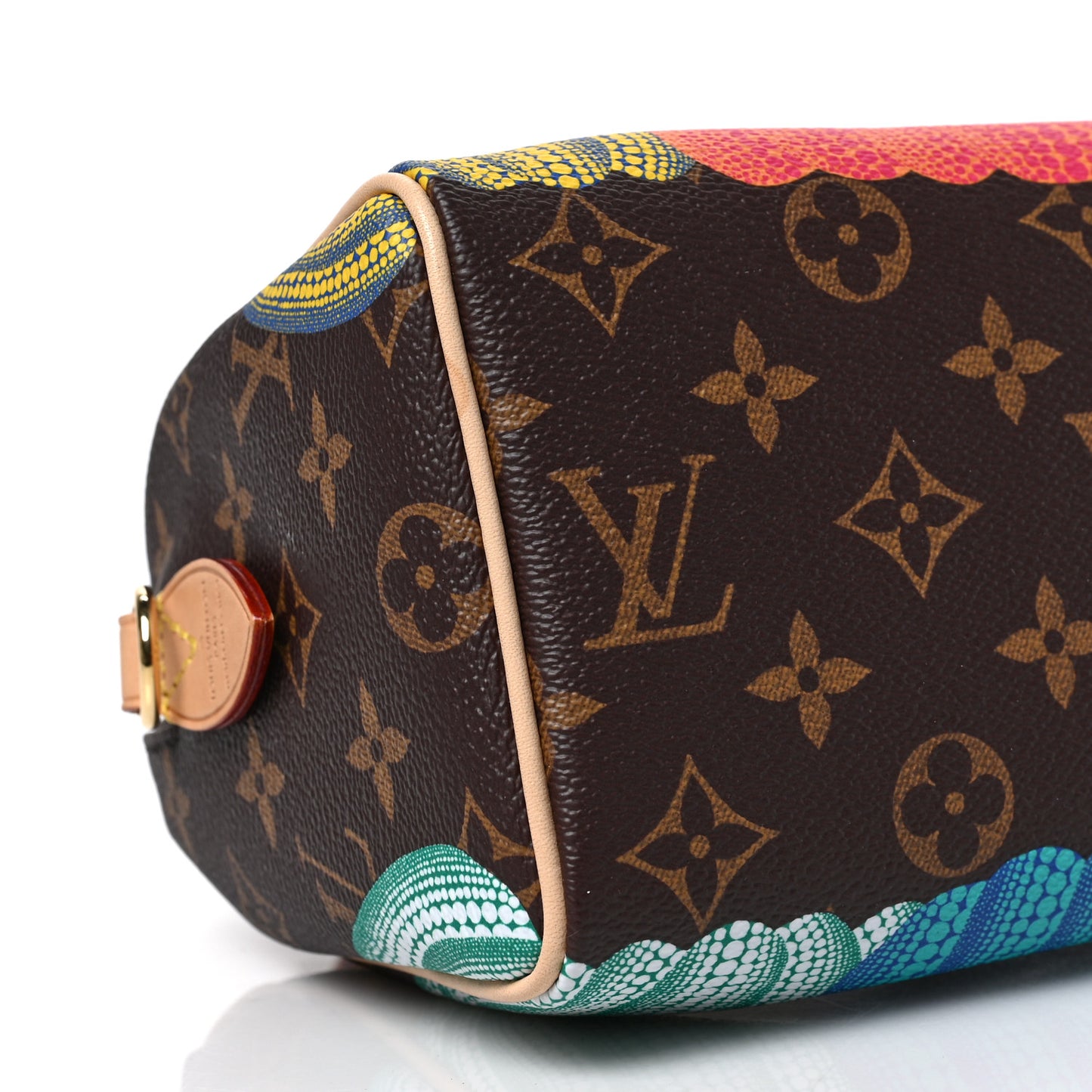 LV X YK Monogram Pumpkins Speedy Bandouliere 20