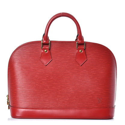 Louis Vuitton Epi Alma PM Castillan Red 1 of 13