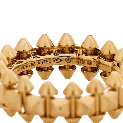 Cartier 18K Pink Gold MM Clash De Cartier Ring 54 7 6 of 6