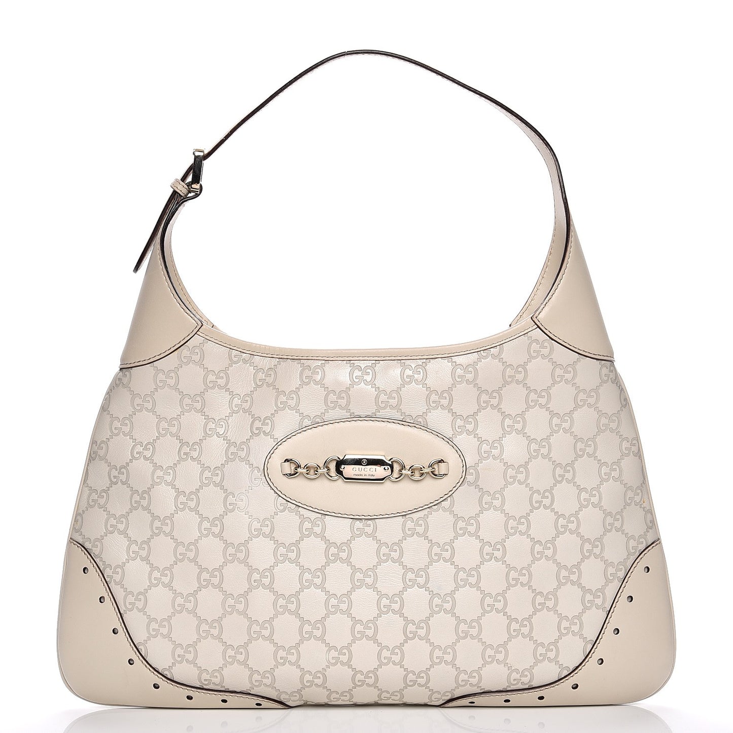 Guccissima Punch Hobo Off White